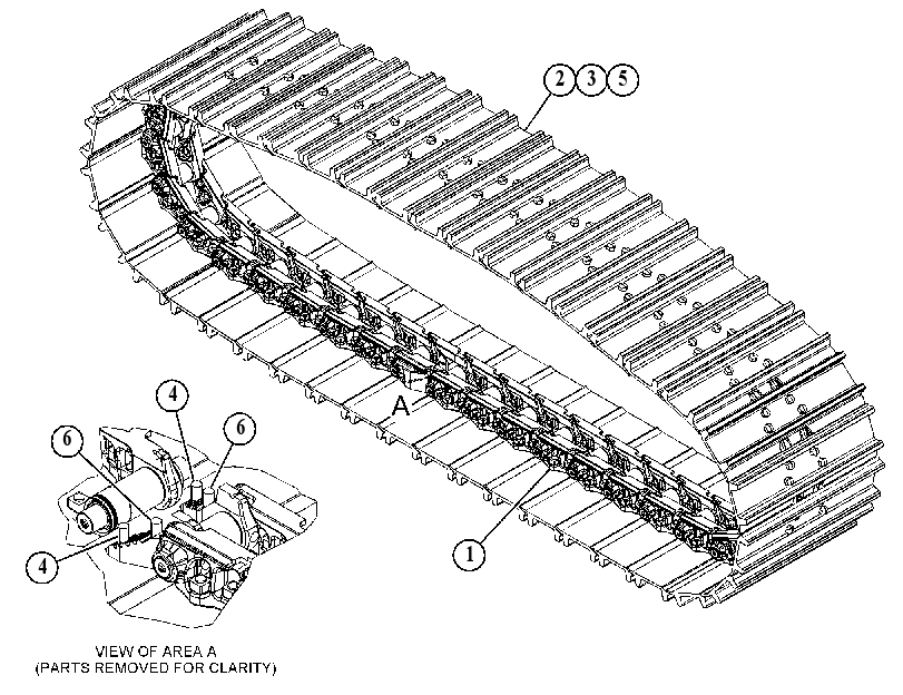 Гусеница 3027132 CAT