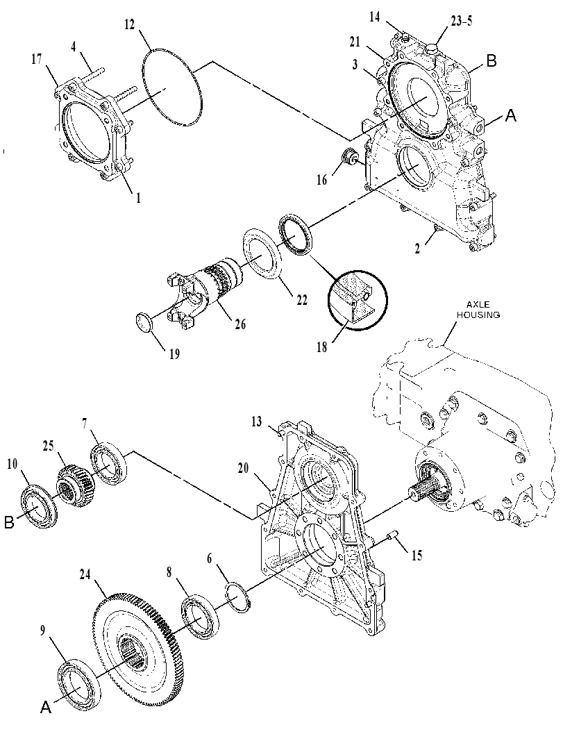DRIVE GP-TRANSFER 2925375 CAT