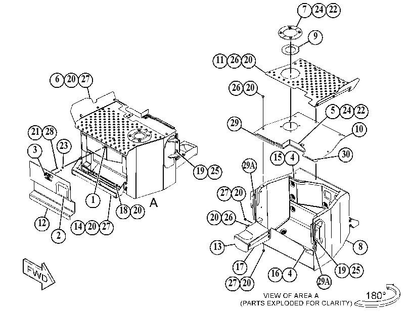 COVER GP-EXHAUST 4316784 CAT