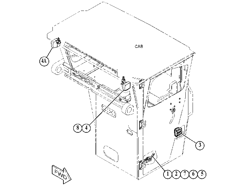 LIGHTING GP-CAB 3840949 CAT
