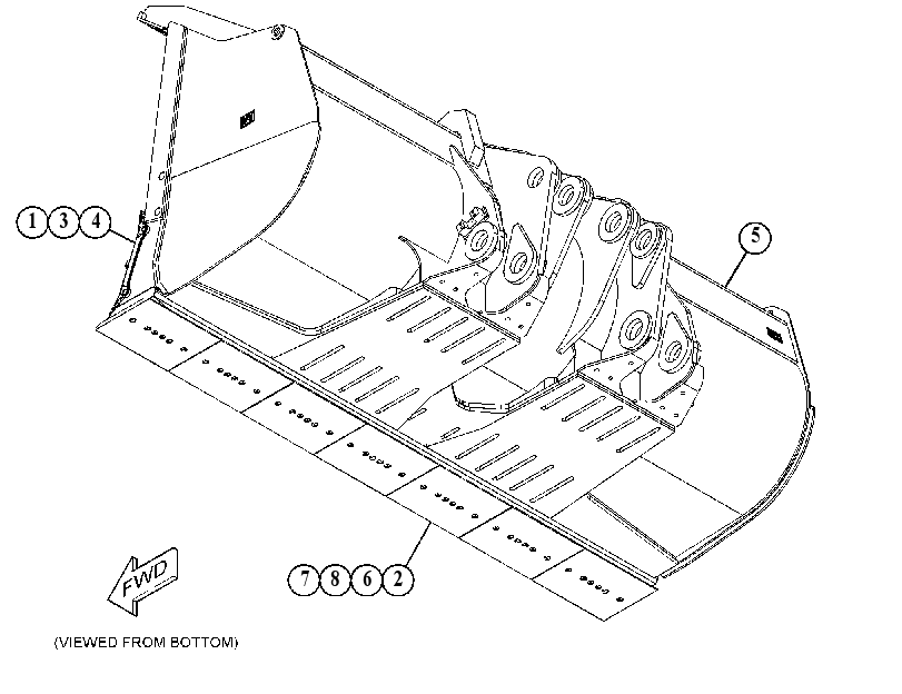 BUCKET GP-COAL 4216150 CAT