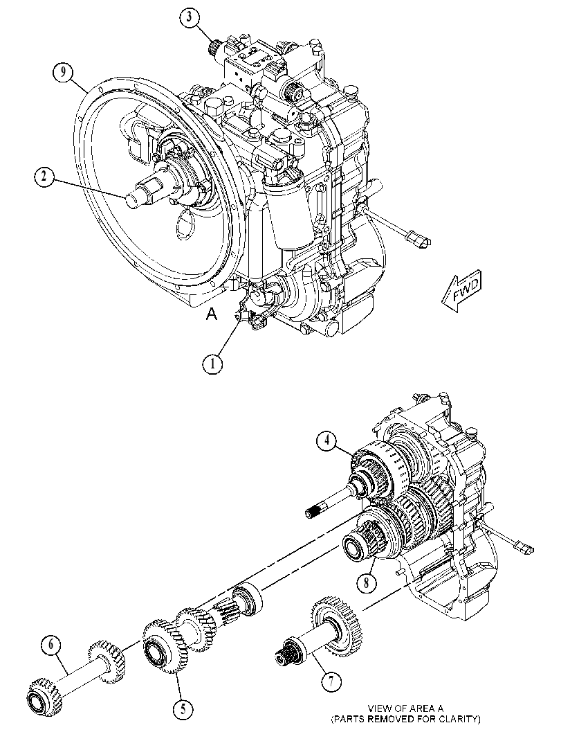 TRANSMISSION AR-DIRECT DRIVE 5302914 CAT