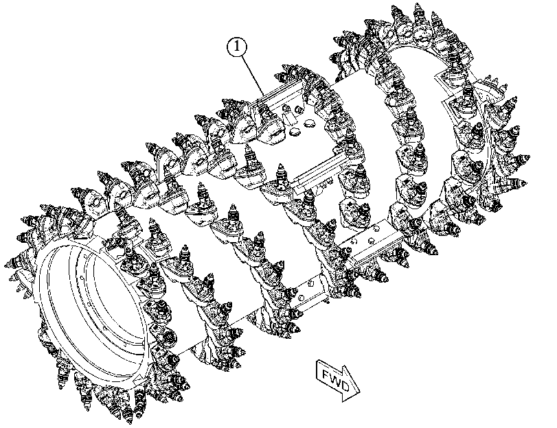 Ротор 5481816 CAT