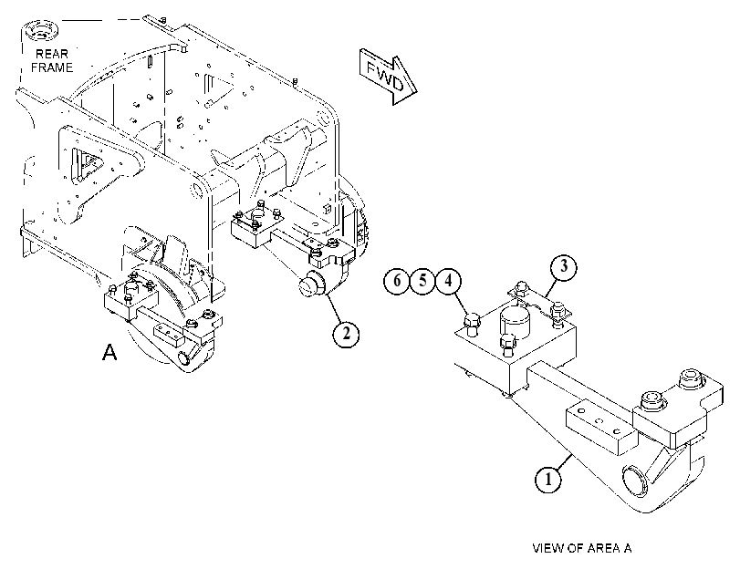 MOUNTING GP-BLADE 5396195 CAT