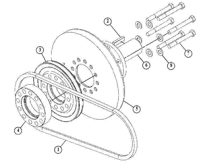 DRIVE GP-POWER TAKE-OFF 5422234 CAT