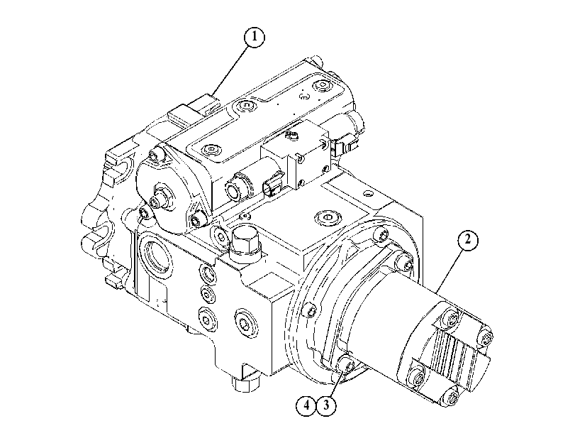 PUMP GP-PISTON & GEAR 5049873 CAT