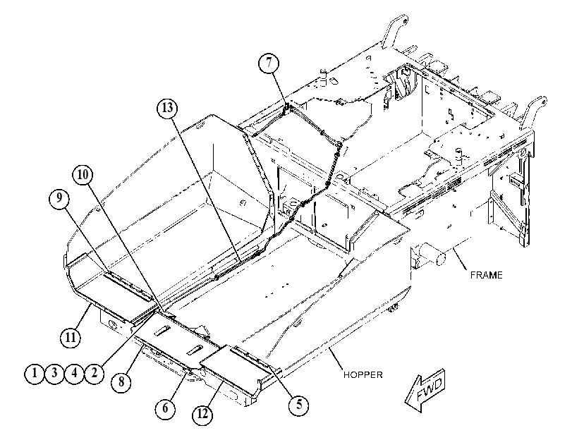APRON GP 5106178 CAT