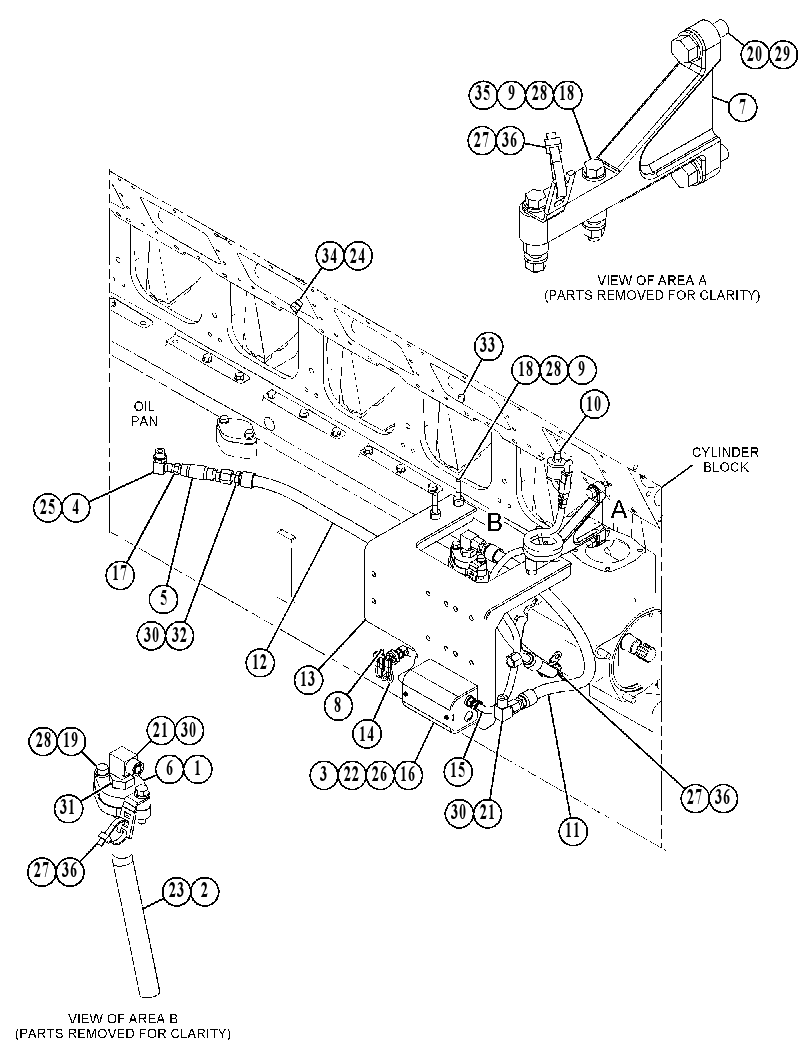 MOUNTING GP-PRELUBE PUMP 5215685 CAT