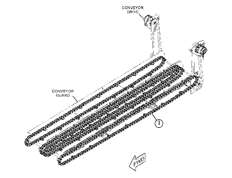 CONVEYOR GP-DRAG 5081029 CAT