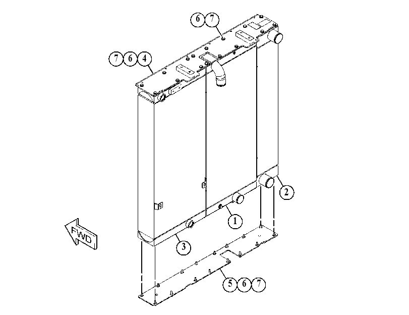 COOLING GP 5071466 CAT