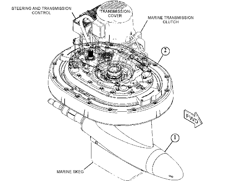 GEARBOX GP 4845955 CAT