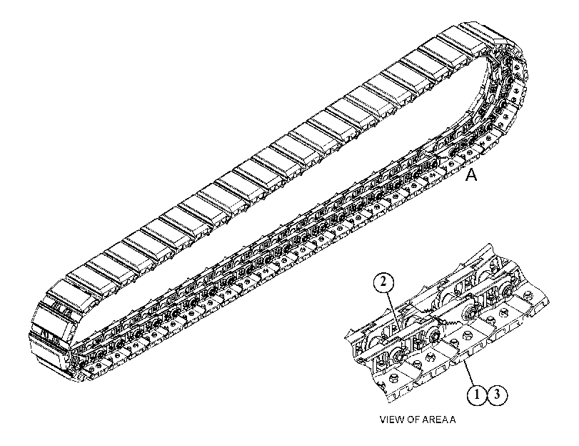 Гусеница 5100053 CAT
