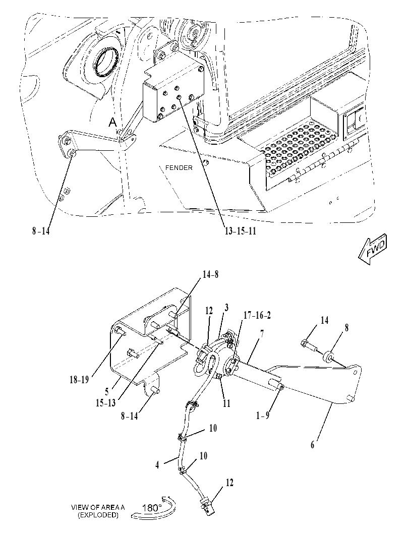 SENSOR & MTG GP-LIFT POSITION 3994346 CAT