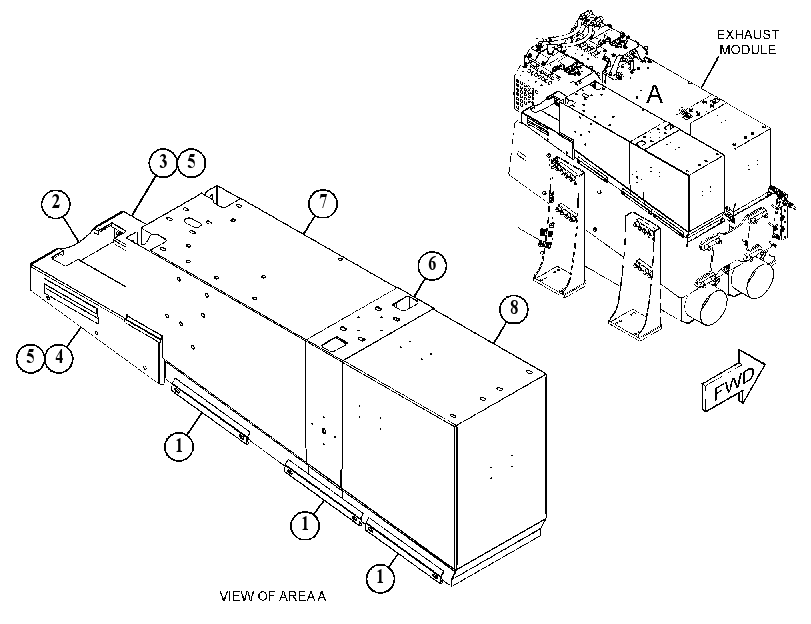 COVER GP-EXHAUST 5269752 CAT
