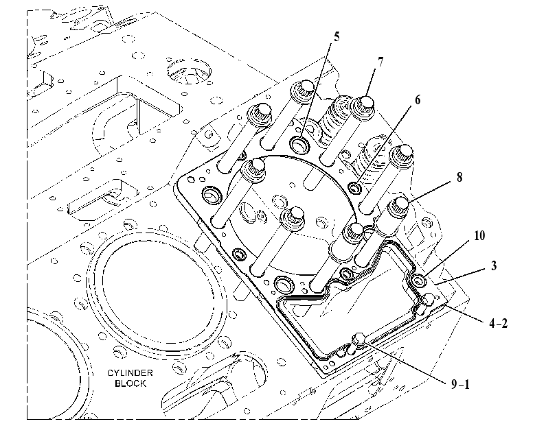 SPACER GP-BLOCK 4905014 CAT