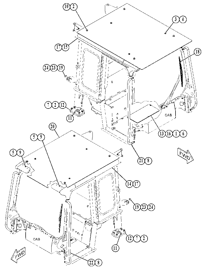 INSTALLATION GP-CAB 5090015 CAT