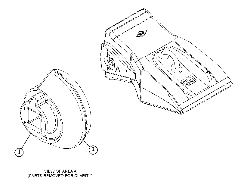 TIP GP-HEAVY ABRASION 4321820 CAT