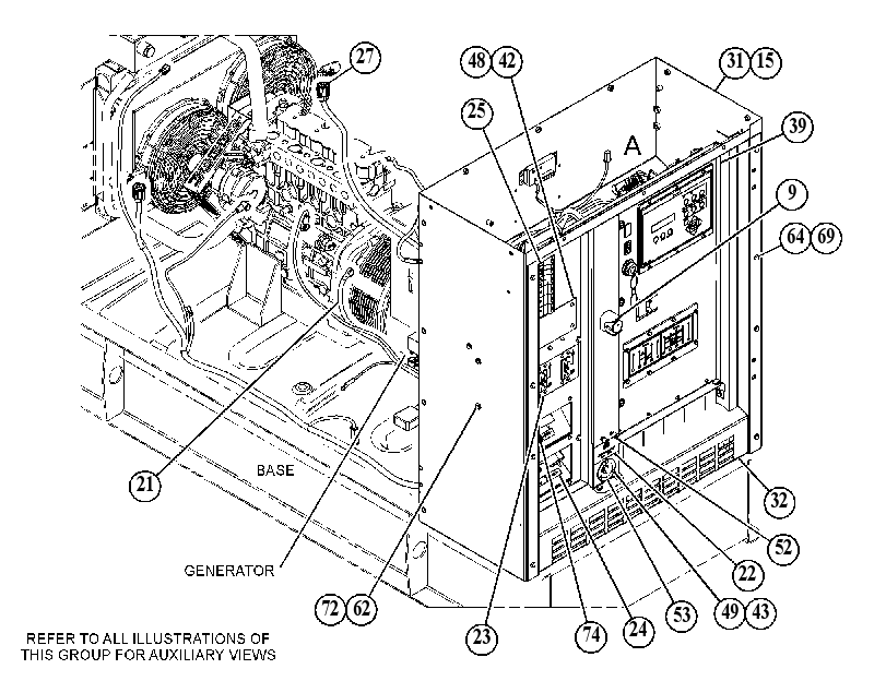 Панель электронная 5058660 CAT