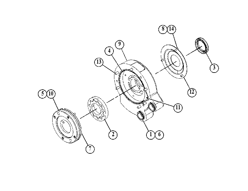 PUMP GP-MARINE TRANSMISSION 4676520 CAT
