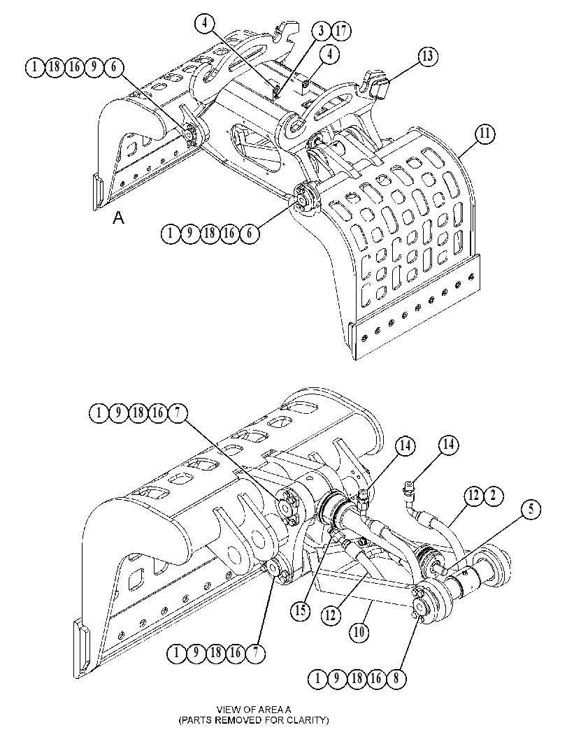 GRAPPLE GP-HYDRAULIC 5219832 CAT
