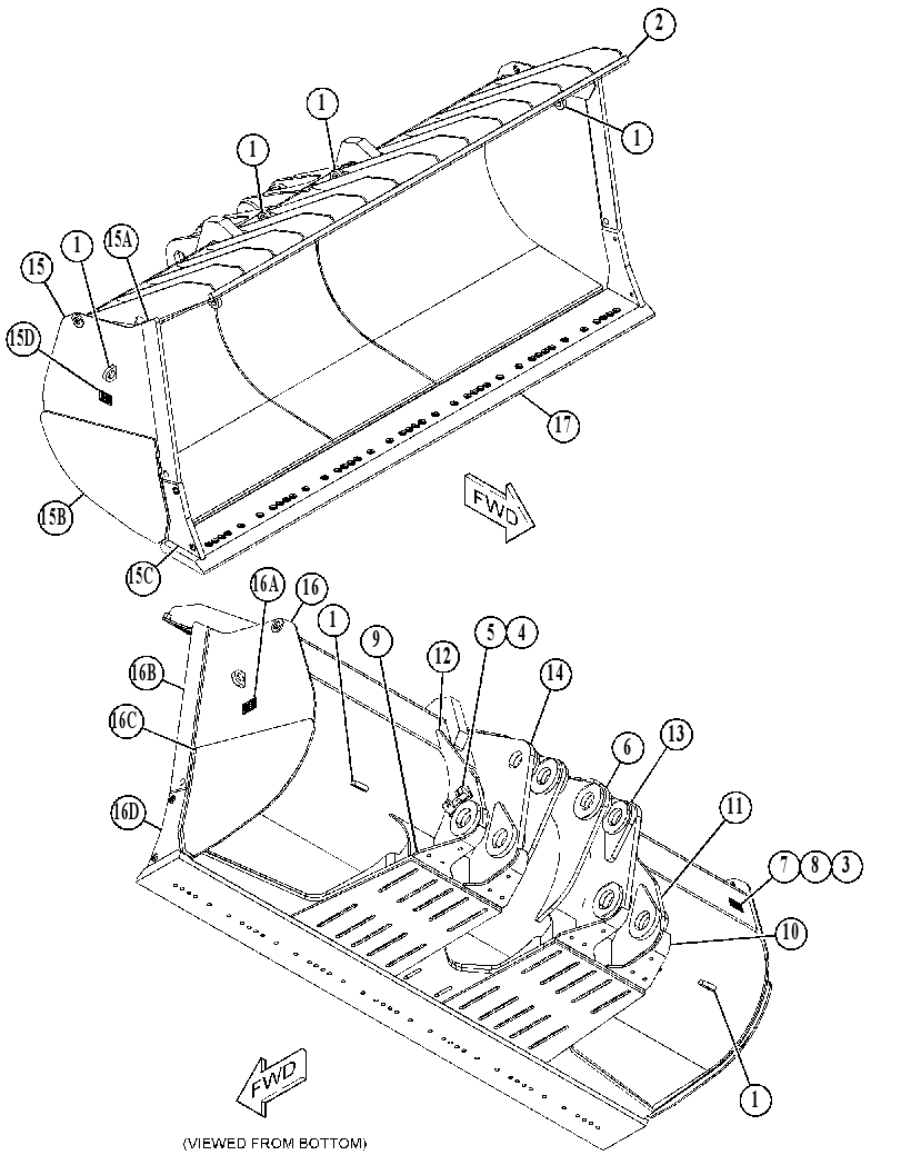 BUCKET AS-COAL 4235502 CAT