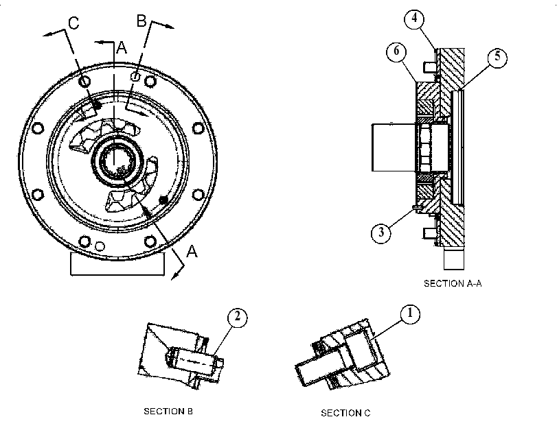 ADAPTER GP-PUMP 5151664 CAT