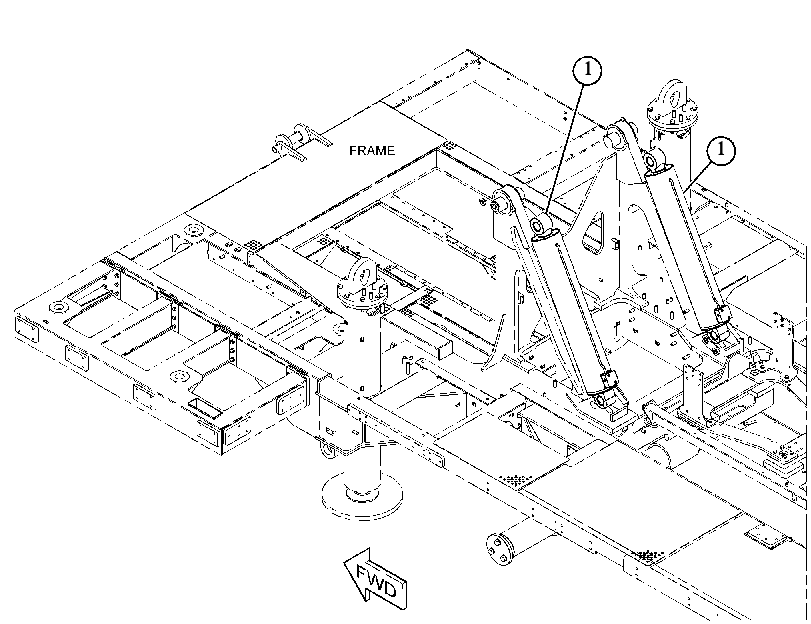 CYLINDER & MTG GP-HYDRAULIC 5037705 CAT