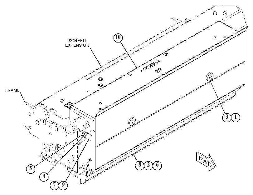 DEFLECTOR GP 4706458 CAT