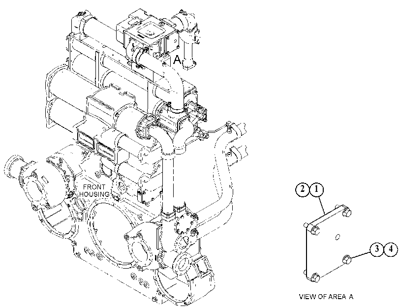 COVER GP-WATER LINES 4583363 CAT