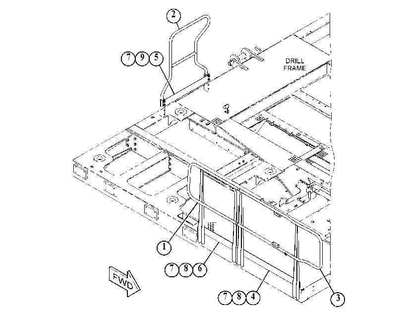 GUARDRAIL GP 5215902 CAT