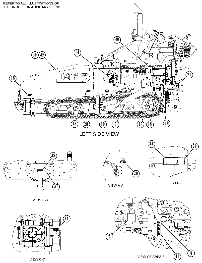 Пластина и плёнка 5167278 CAT