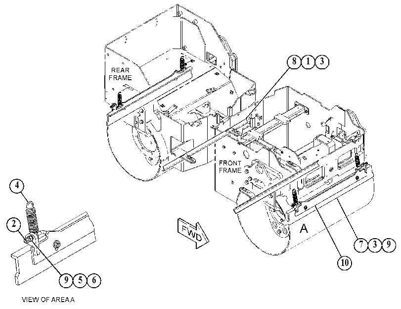 SCRAPER GP-DRUM 4856265 CAT