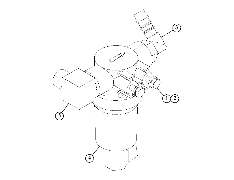 FILTER GP-WATER 4856093 CAT
