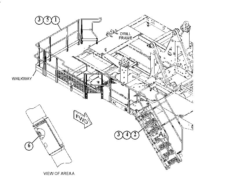 GUARDRAIL GP 4874733 CAT