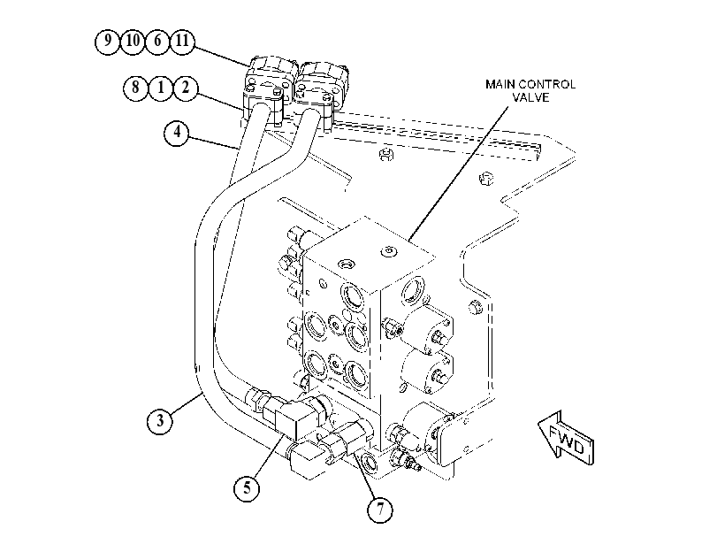 LINES GP-COUNTERWEIGHT 4593821 CAT