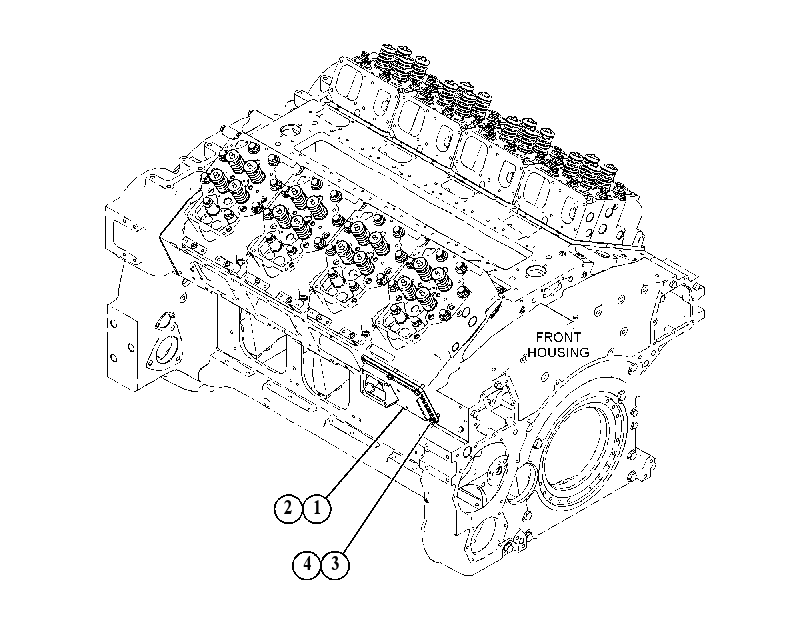 Крышка распредвала 5185051 CAT