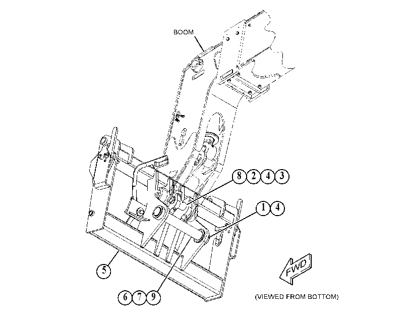 COUPLER & MTG AR-MANUAL 5406562 CAT