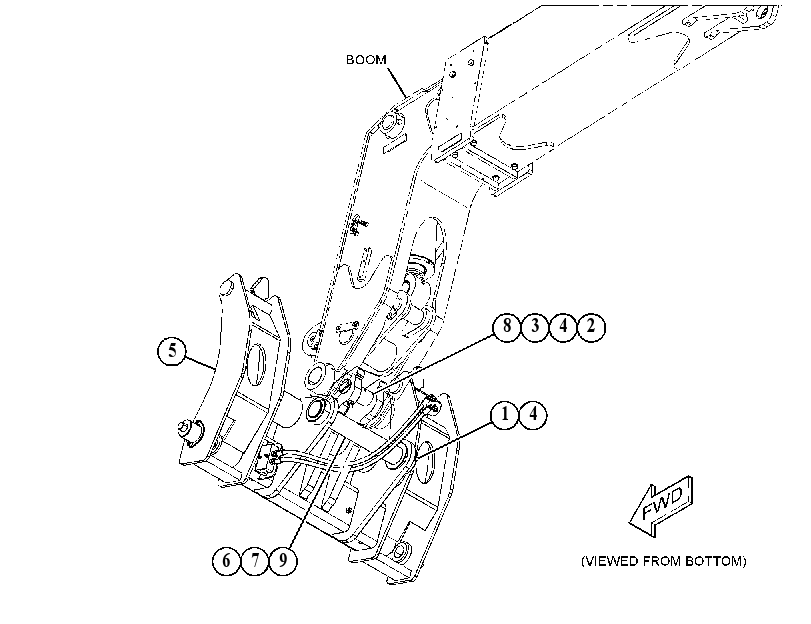 COUPLER AR-HYDRAULIC 5408046 CAT