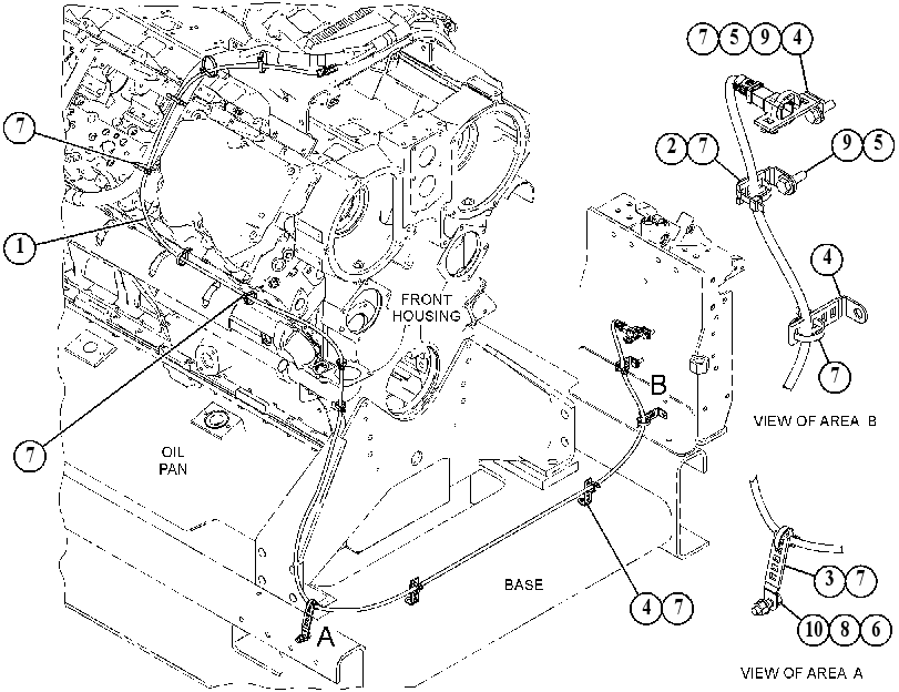 WIRING GP-FUEL PUMP 5258474 CAT