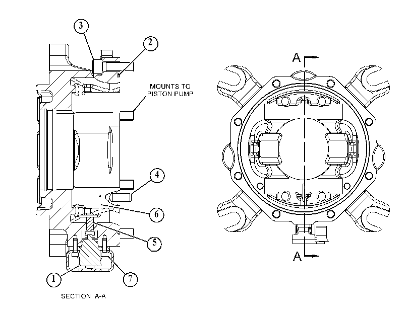FLANGE GP 4885948 CAT