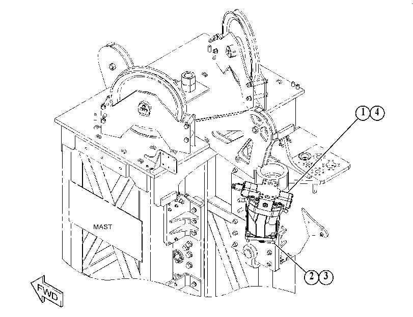 MOTOR & MOUNTING GP 5037724 CAT
