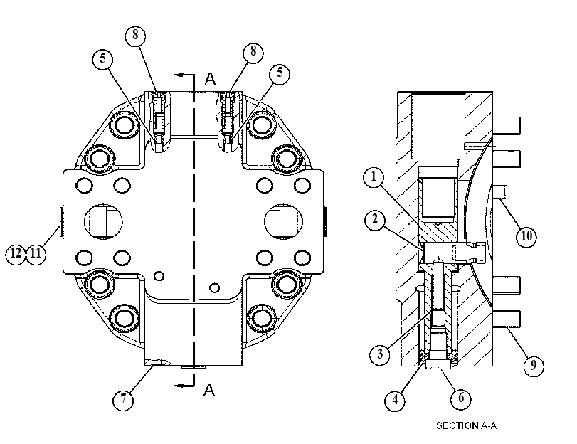 HEAD GP-MOTOR 5273923 CAT
