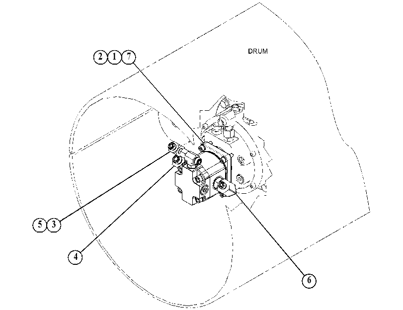 MOTOR & MTG GP-VIBRATORY 4856158 CAT