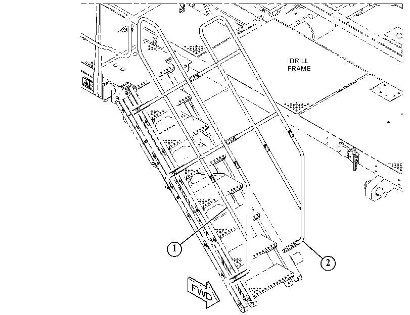 GUARDRAIL GP 5215908 CAT