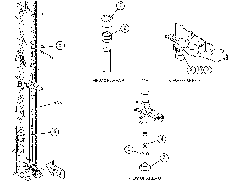 RACK GP-PIPE 5044501 CAT