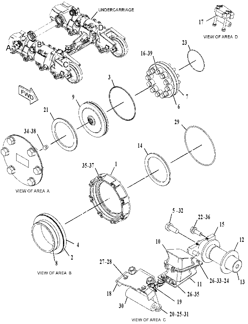 MOUNTING GP-ROLLER FRAME 3807429 CAT