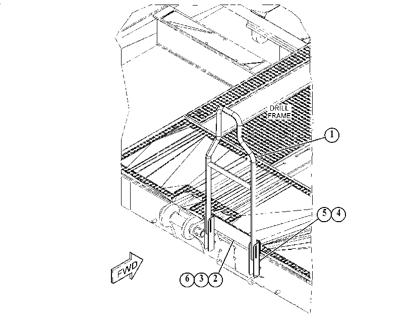GUARDRAIL GP 5163369 CAT
