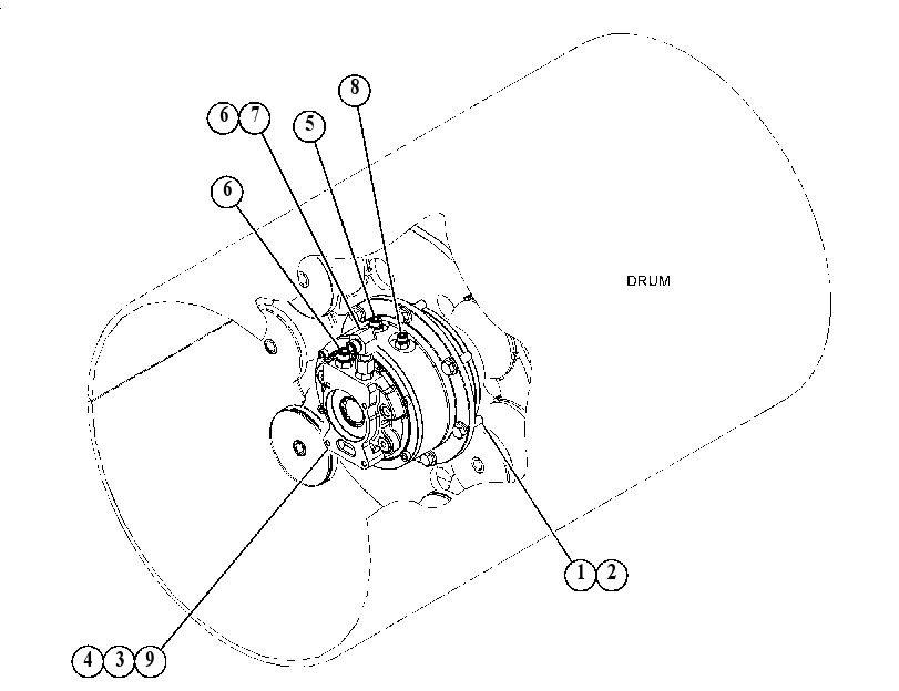 MOTOR & MTG GP-VIBRATORY 4856443 CAT