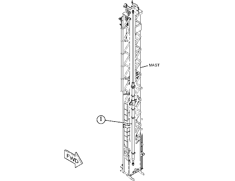 CYLINDER & MTG GP-HYDRAULIC 5044514 CAT