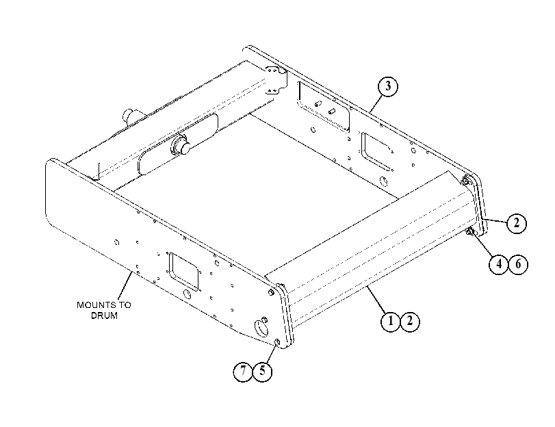 SCRAPER GP-SMOOTH DRUM 1179752 CAT